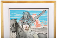 Original Limited Edition Print by Salvador Dali, "Chevalier Surrealiste," Circa 1980
