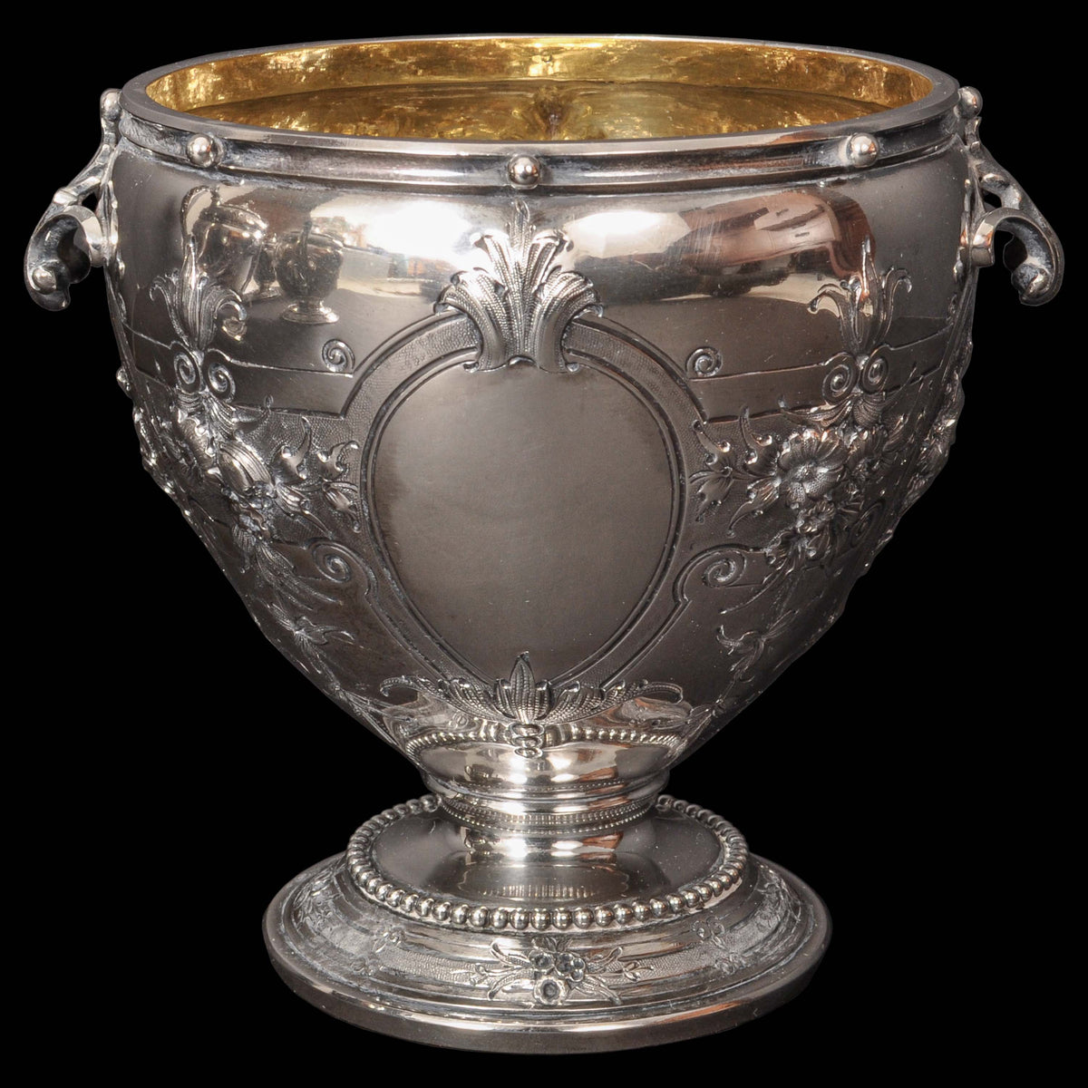Antique American Gorham Coin Silver Mary Todd Lincoln Tea & Coffee Service, 1861
