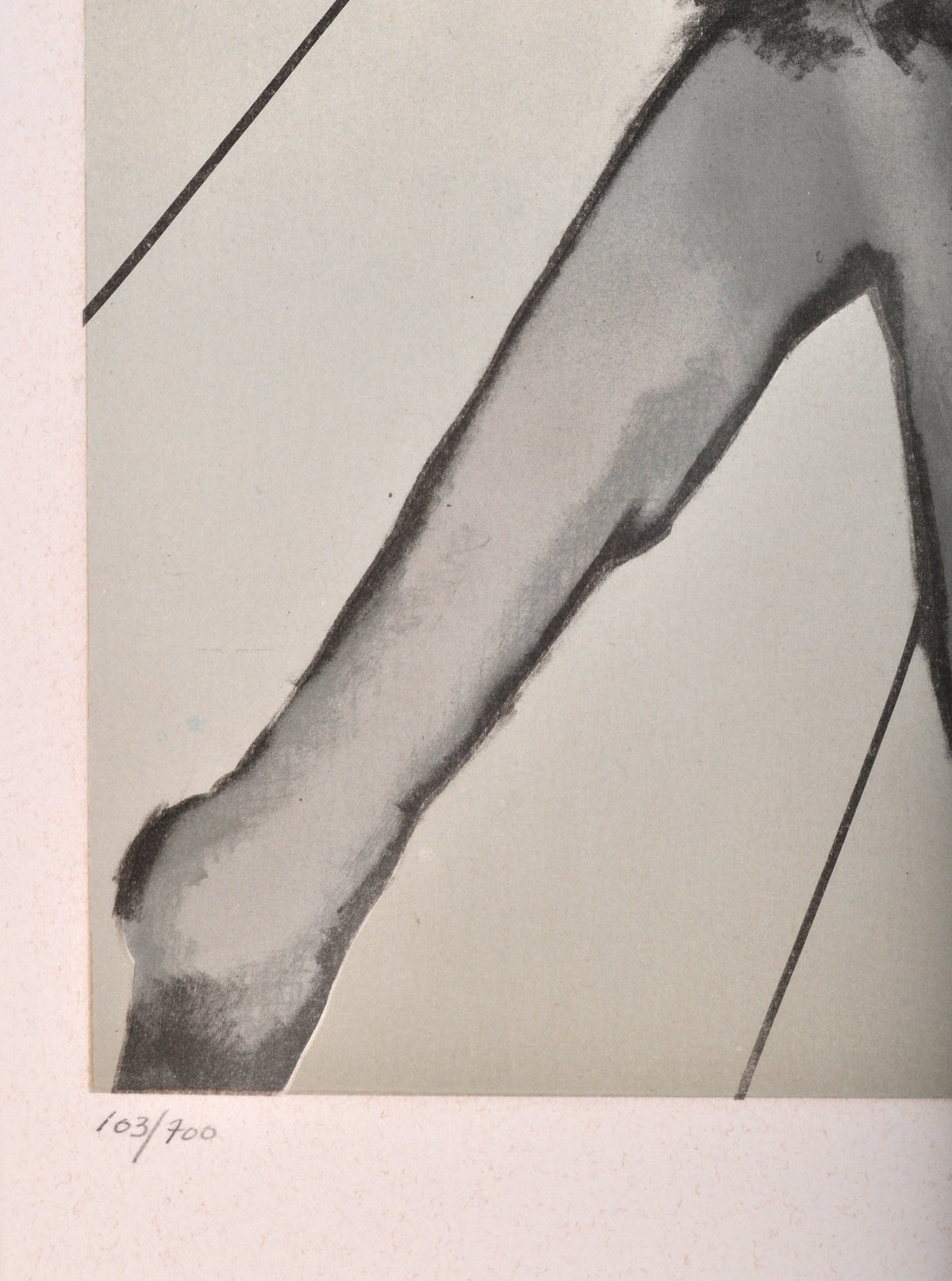 Original Limited Edition Print by Salvador Dali, "Chevalier Surrealiste," Circa 1980