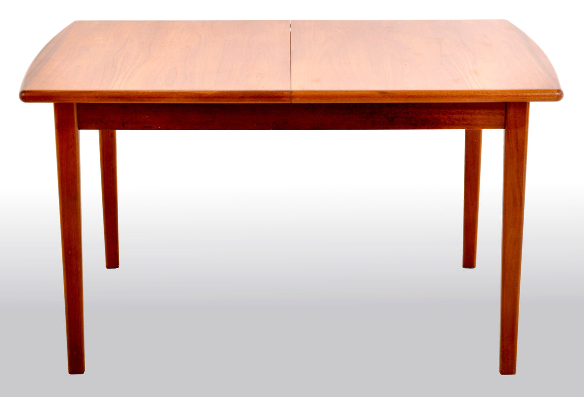 Mid-Century Modern Danish Teak 'Butterfly Leaf' Dining Table, 1960s