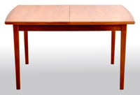 Mid-Century Modern Danish Teak 'Butterfly Leaf' Dining Table, 1960s