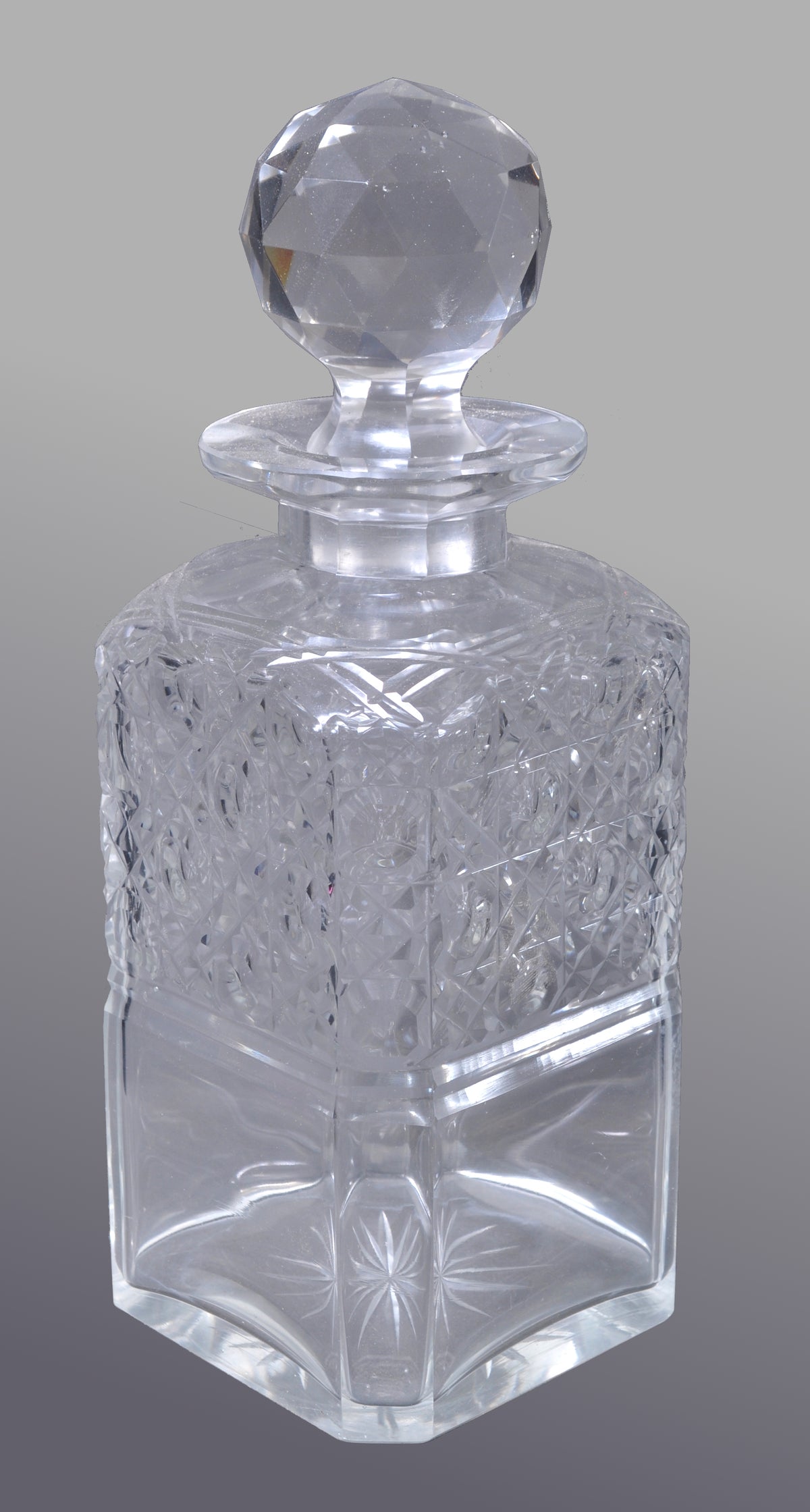 Antique English Sheraton Inlaid Mahogany Edwardian Silver-Plated Tantalus, circa 1890