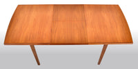 Mid-Century Modern Danish Teak 'Butterfly Leaf' Dining Table, 1960s