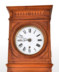 Antique French 8-Day Longcase/Grandfather Comtoise Clock, circa 1800