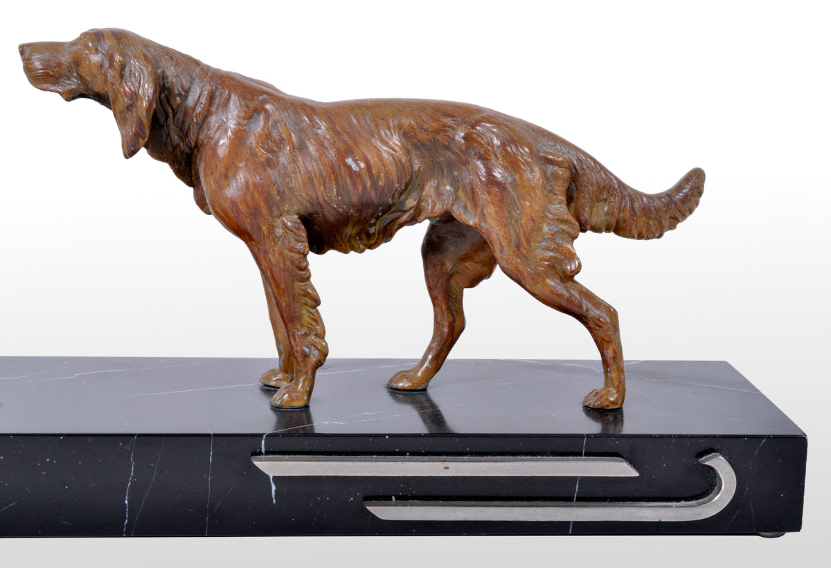 Art Deco Bronze / Spelter Figural Group by Enrique Molins-Balleste, circa 1930