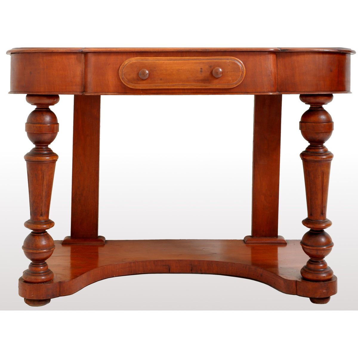 Antique Walnut "Duchess" Dresser Swing Mirror Vanity Dressing Table, circa 1870