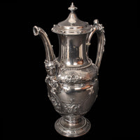 Antique American Gorham Coin Silver Mary Todd Lincoln Tea & Coffee Service, 1861