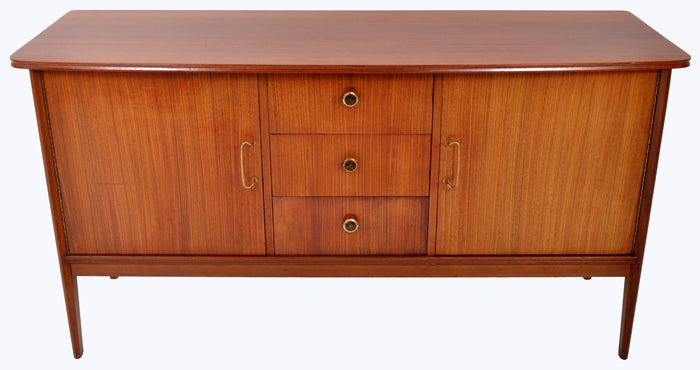 Mid-Century Modern Danish Style Teak Credenza by Vanson, 1960s