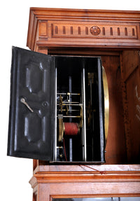 Antique French 8-Day Longcase/Grandfather Comtoise Clock, circa 1800