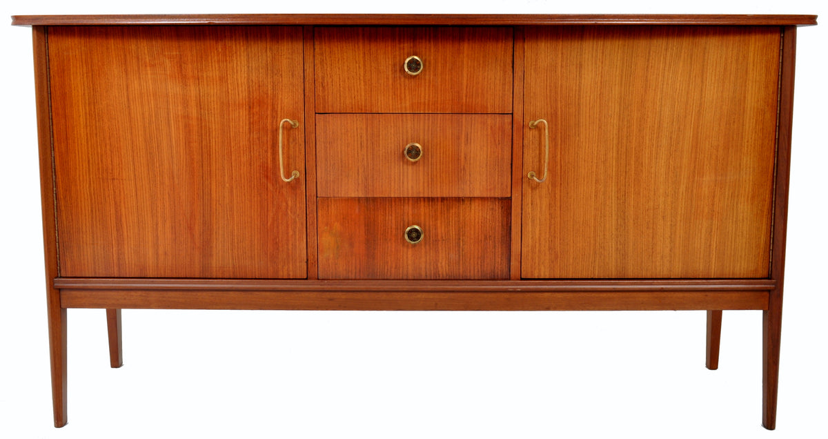 Mid-Century Modern Danish Style Teak Credenza by Vanson, 1960s