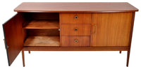 Mid-Century Modern Danish Style Teak Credenza by Vanson, 1960s