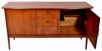 Mid-Century Modern Danish Style Teak Credenza by Vanson, 1960s