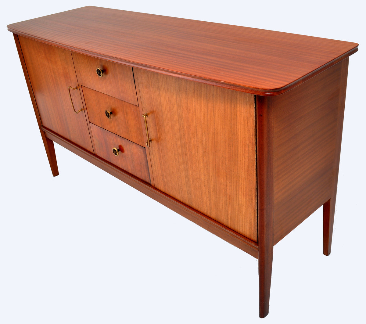 Mid-Century Modern Danish Style Teak Credenza by Vanson, 1960s