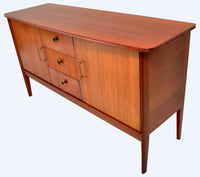 Mid-Century Modern Danish Style Teak Credenza by Vanson, 1960s