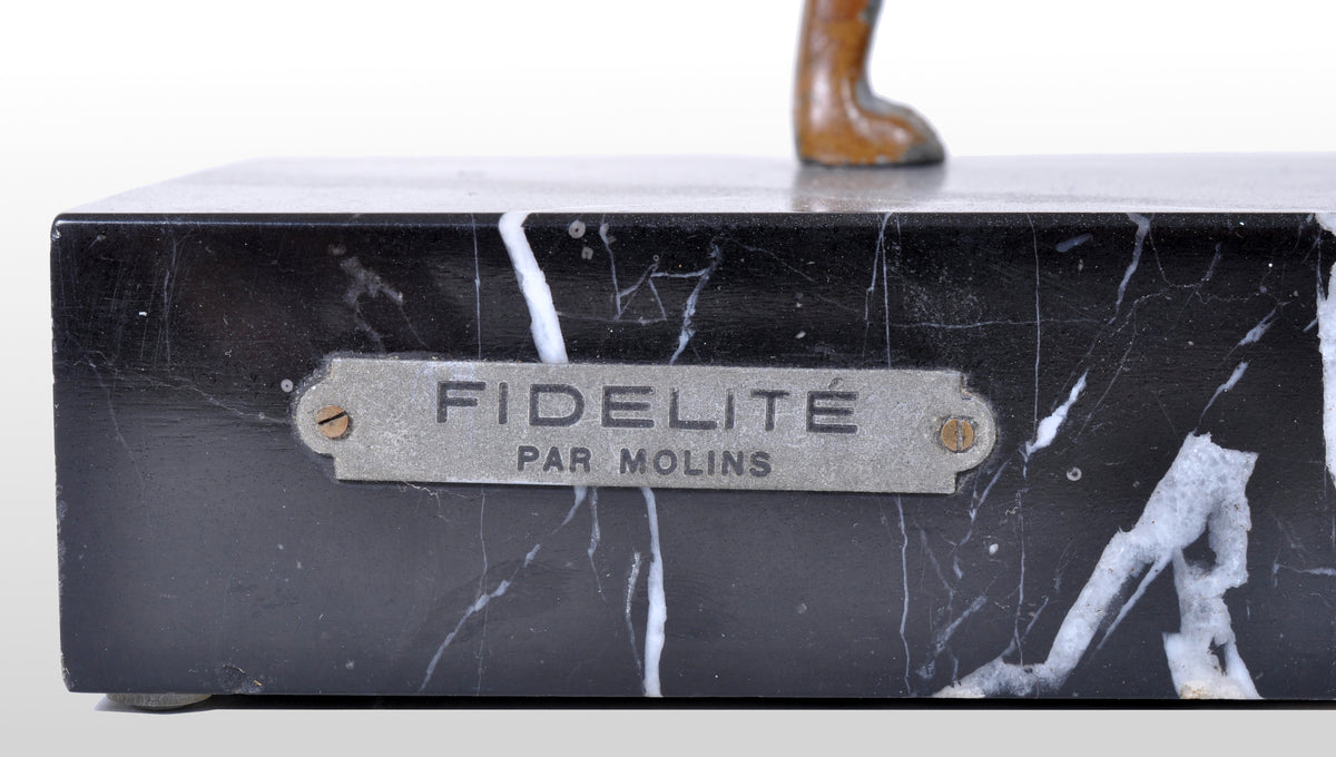 Art Deco Bronze / Spelter Figural Group by Enrique Molins-Balleste, circa 1930
