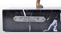 Art Deco Bronze / Spelter Figural Group by Enrique Molins-Balleste, circa 1930