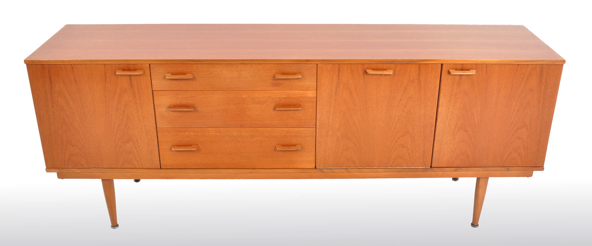 Mid-Century Modern Danish Style Credenza in Teak, 1960s