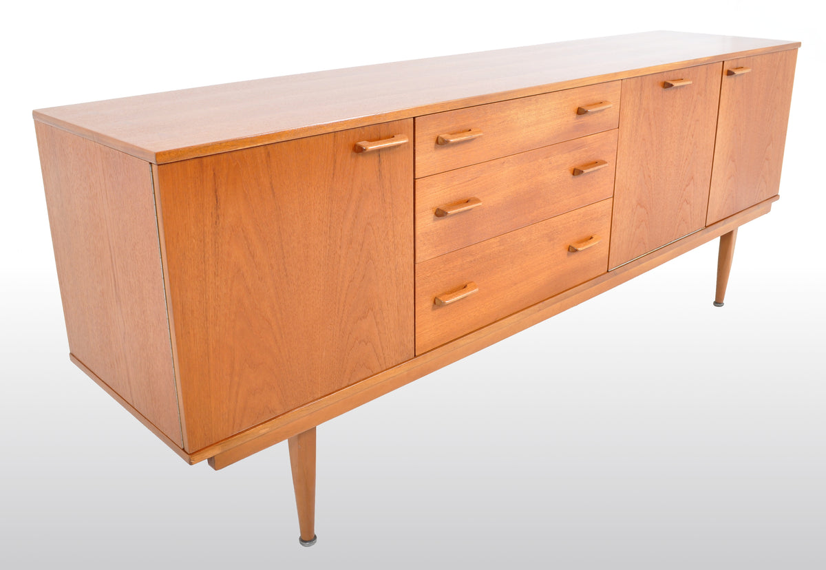 Mid-Century Modern Danish Style Credenza in Teak, 1960s