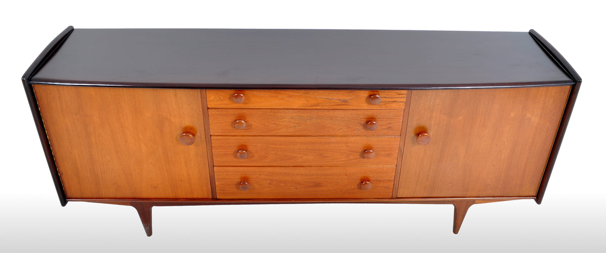 Mid-Century Modern Danish Style Teak Credenza, 1960s