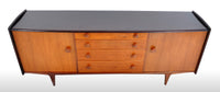 Mid-Century Modern Danish Style Teak Credenza, 1960s