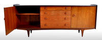 Mid-Century Modern Danish Style Teak Credenza, 1960s
