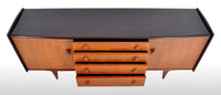 Mid-Century Modern Danish Style Teak Credenza, 1960s