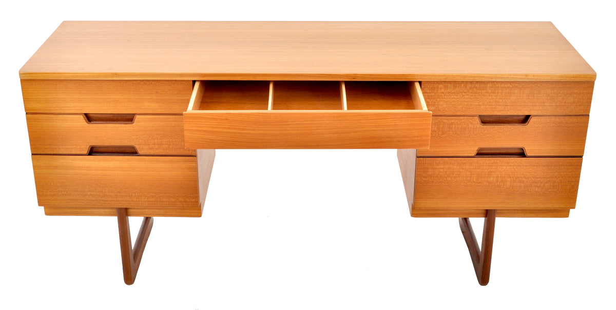Mid-Century Modern Danish Style Desk in Teak, 1960s