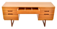 Mid-Century Modern Danish Style Desk in Teak, 1960s