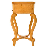 Pair of Antique Swedish Biedermeier Golden Birch Side / Dressing Tables / Nightstands, circa 1890