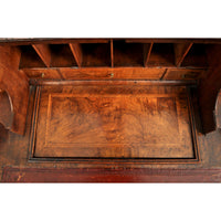 Antique Queen Anne Period Double Dome Burl Walnut Bureau / Bookcase / Secretary, circa 1710
