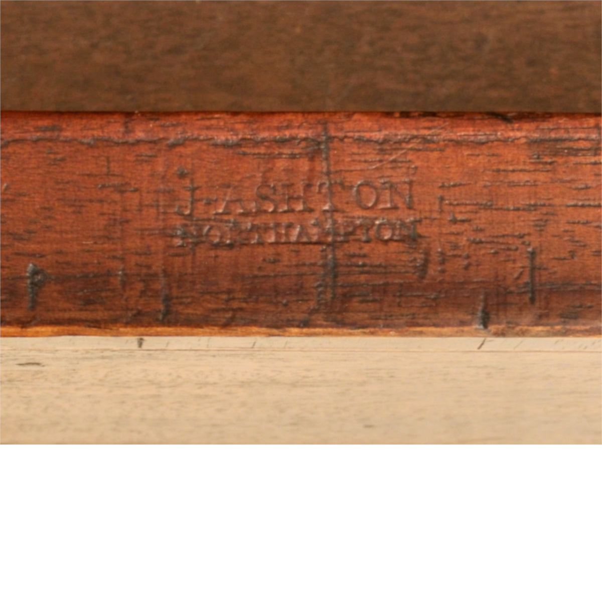Antique Georgian Regency Mahogany Bookcase Secretary John Ashton Northampton 1820