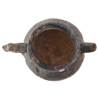 Ancient Persian Islamic Blue Glazed Pottery / Vessel / Ewer with Calligraphy, Khorasan, circa 1200