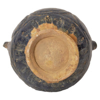 Ancient Persian Islamic Blue Glazed Pottery / Vessel / Ewer with Calligraphy, Khorasan, circa 1200