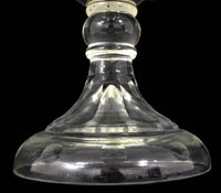 Monumental Antique Cut Glass Crystal Brandy/Liquor Dispenser decanter circa 1880