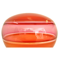 Sonja Blomdahl Large Handblown Glass Sphere / Vessel / Vase Incalmo, Signed & Numbered