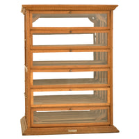 Antique Oak Mercantile Store Ribbon Spool / Wine Cabinet, A N Russell, New York circa 1900