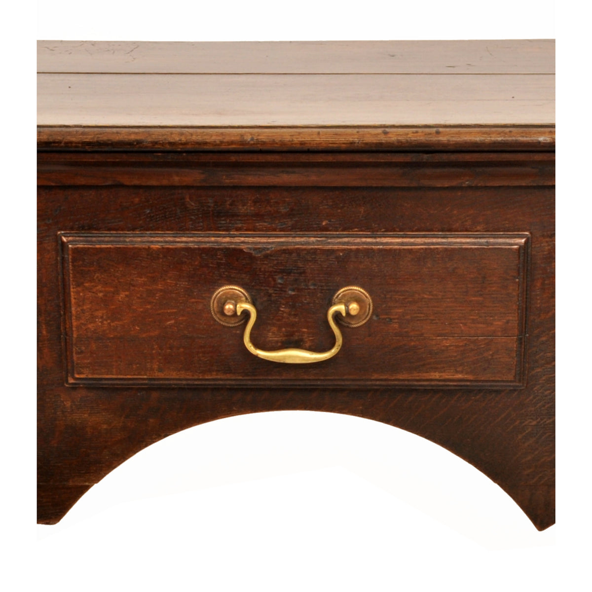 Antique Early 18th Century Georgian George II Oak Lowboy / Dressing Table, circa 1740