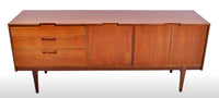 Mid-Century Modern Danish Style Teak Credenza by Nathan Furniture, 1960s