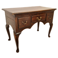 Antique Early 18th Century Georgian George II Oak Lowboy / Dressing Table, circa 1740