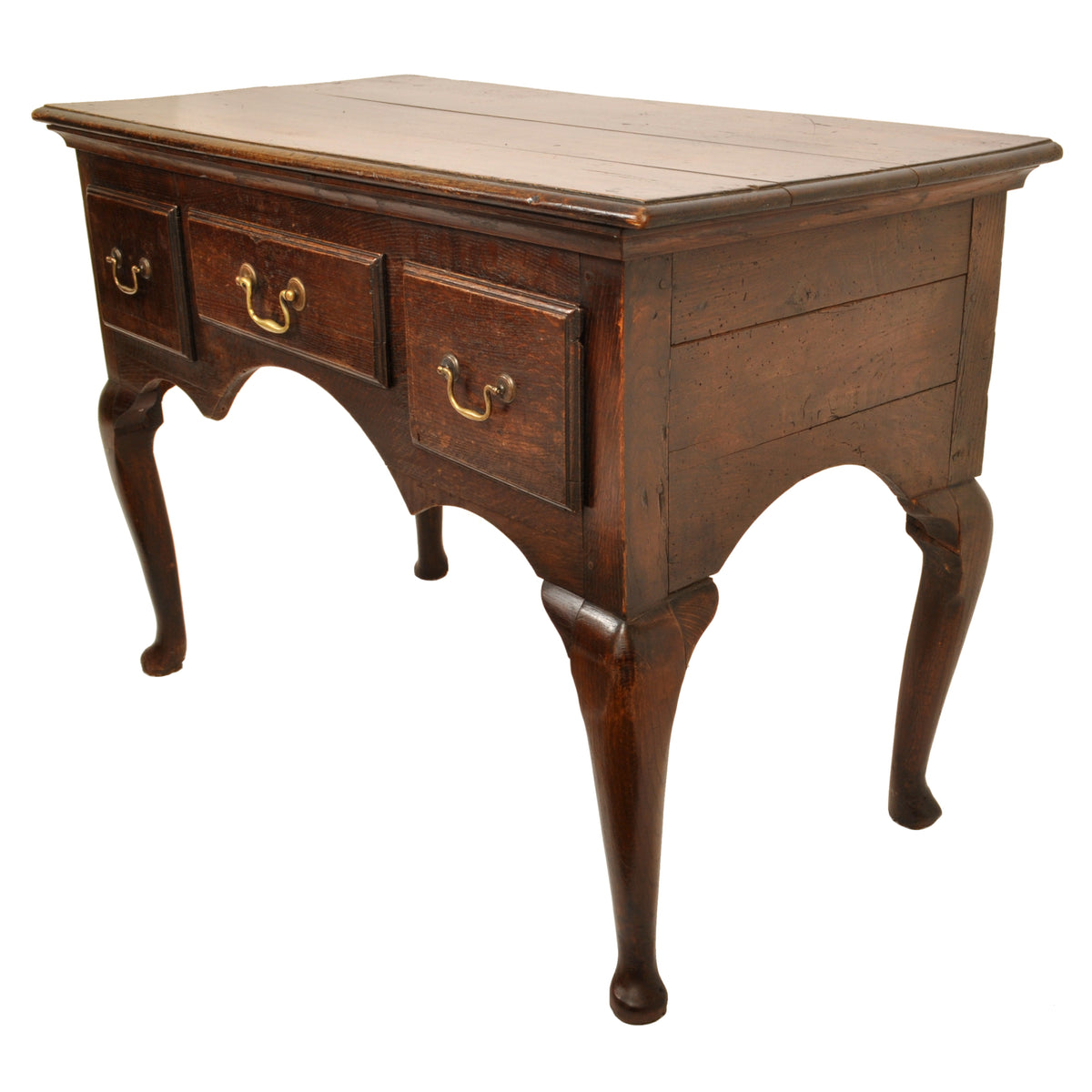 Antique Early 18th Century Georgian George II Oak Lowboy / Dressing Table, circa 1740