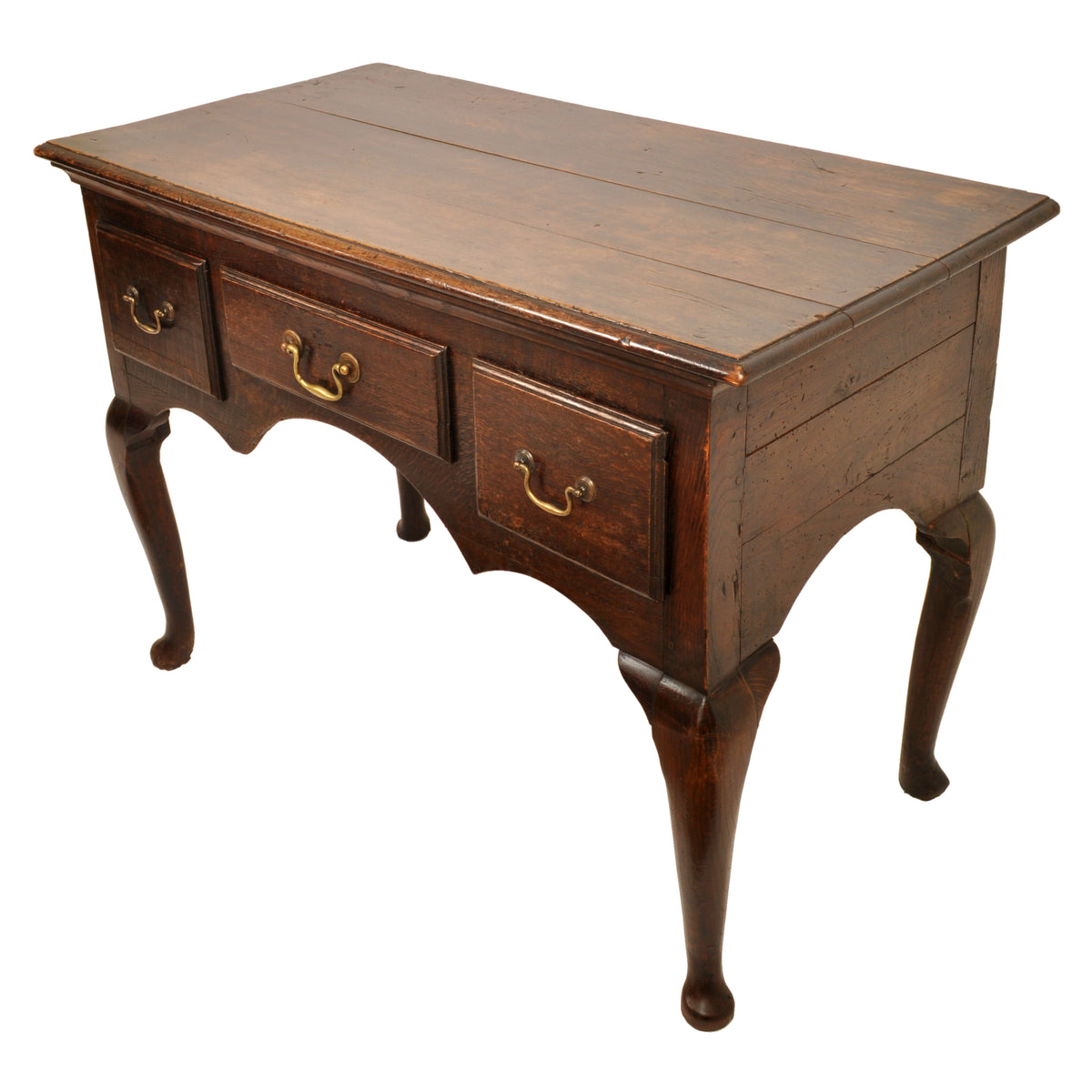 Antique Early 18th Century Georgian George II Oak Lowboy / Dressing Table, circa 1740