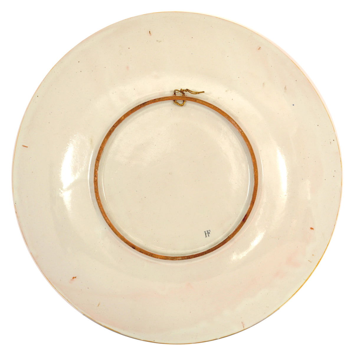 Antique Italian 18th Century Maiolica Faience Istoriato Charger Urbino, Circa 1800