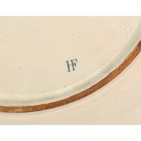 Antique Italian 18th Century Maiolica Faience Istoriato Charger Urbino, Circa 1800