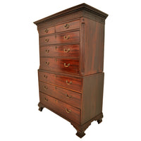 Antique 18th Century Georgian Mahogany Chest on Chest / Tallboy, circa 1780