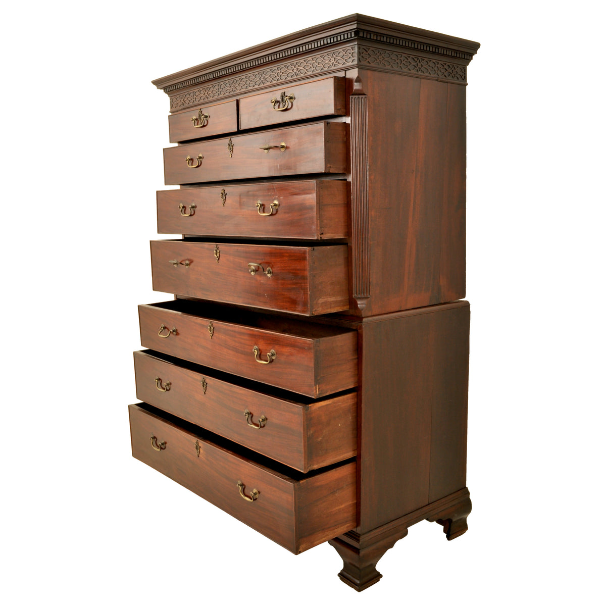 Antique 18th Century Georgian Mahogany Chest on Chest / Tallboy, circa 1780