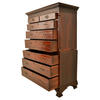 Antique 18th Century Georgian Mahogany Chest on Chest / Tallboy, circa 1780