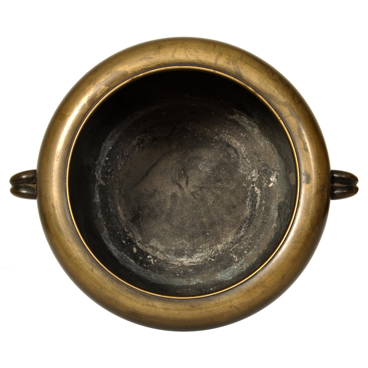Pair 19th Century Antique Japanese Meiji Period Bronze Hibachi Censers, Circa 1890