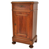 Pair of Antique 19th Century Italian Marble Top Night Stands / Cabinets, circa 1880