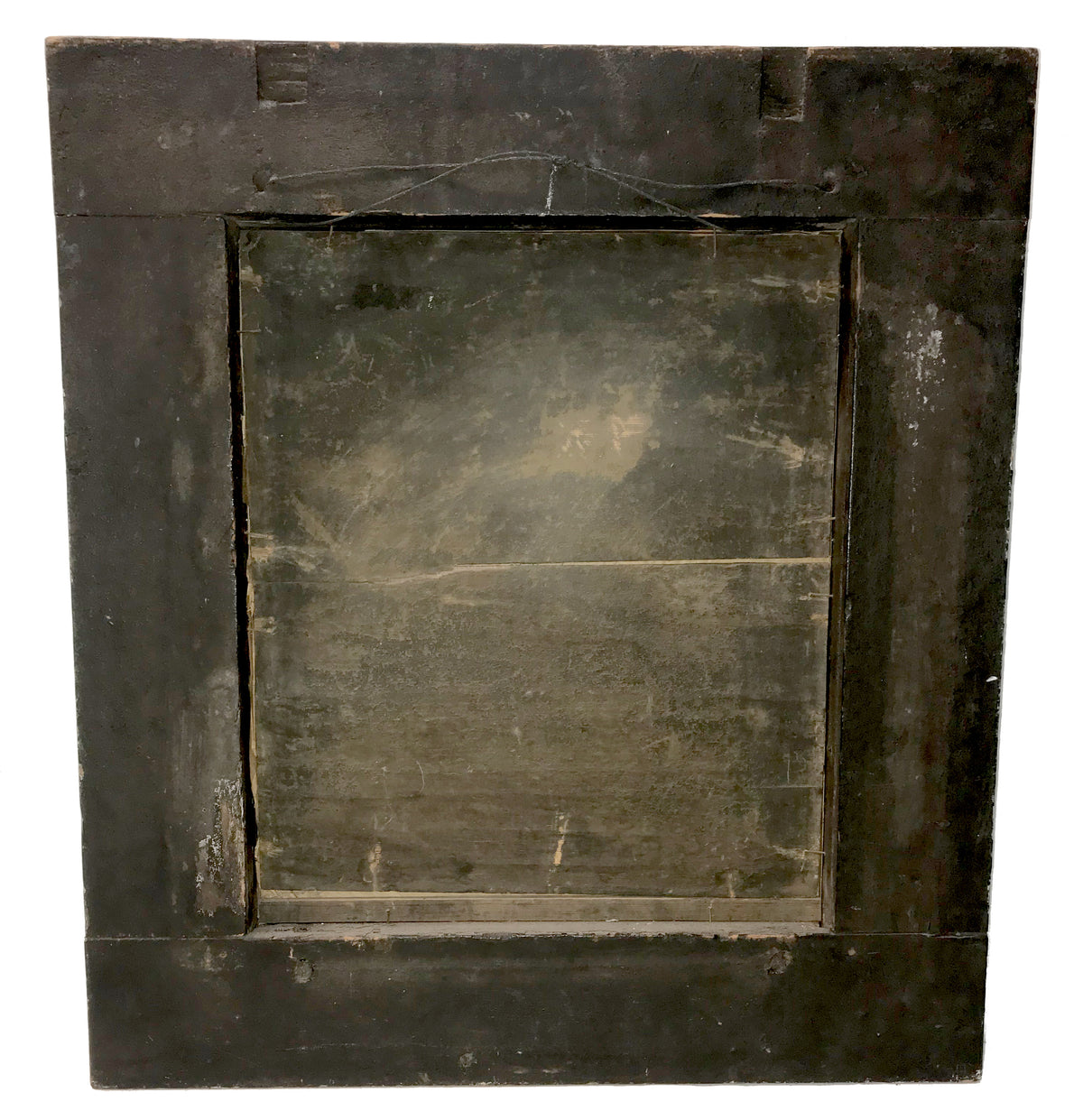Antique William and Mary Laburnum Oyster Veneer Cushion-Shaped Mirror, Circa 1690