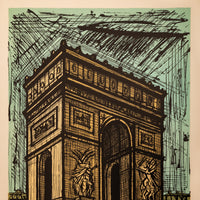 Rare Original French Modernist H.C. Proof Lithograph Signed Bernard Buffet, 1986